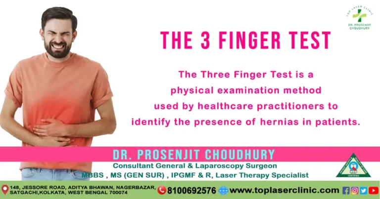 The 3 Finger Test for Hernia: A Simple Guide to Self-Assessment
