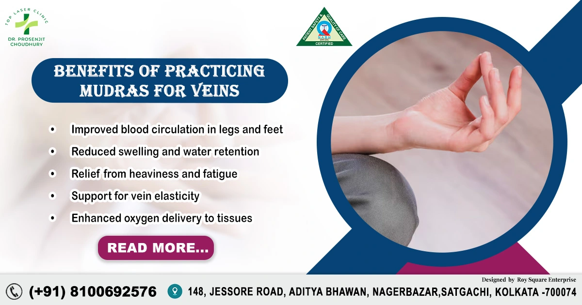 Benefits of Practicing Mudras for Veins