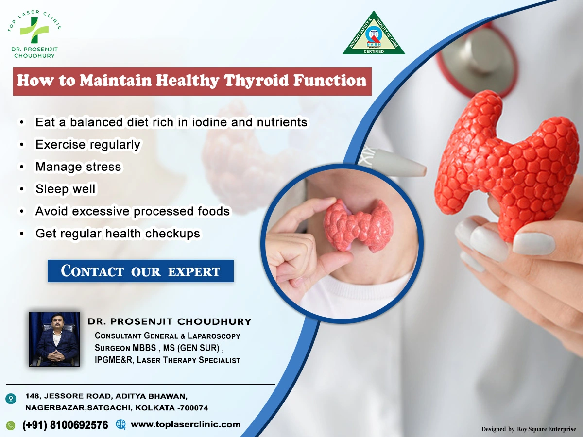 How to Maintain Healthy Thyroid Function