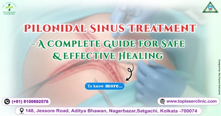 Pilonidal Sinus Treatment – A Complete Guide for Safe & Effective Healing