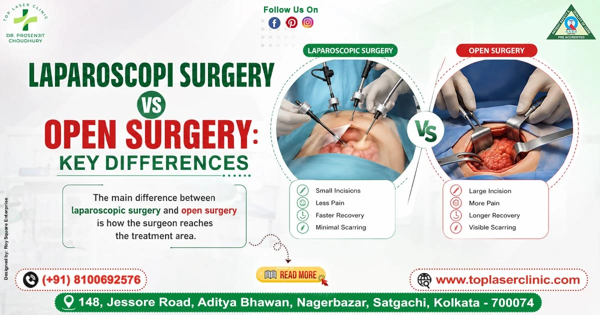Laparoscopic Surgery vs Open Surgery: Key Differences